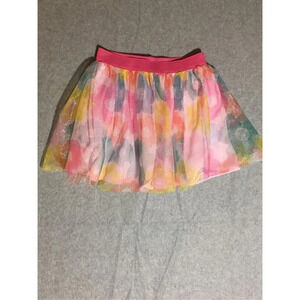 Toddler Disney Junior Minnie Skirt Size 2T Tutu Floral Pink Puffy Pastel Cute